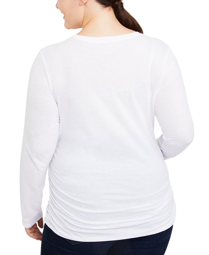 Motherhood Maternity Plus Size 'Tis The Season To Be Pregnant