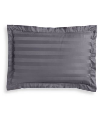 Charter Club - Damask Stripe Cotton 550-Thread Count Standard Sham