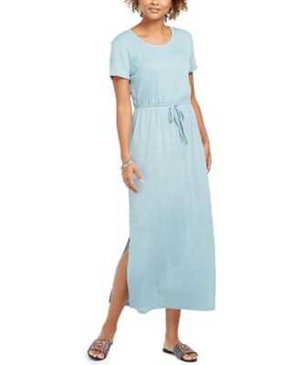 macys maxi dresses with sleeves