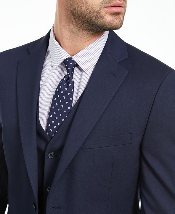 Alfani Men's SlimFit Stretch Solid Suit Separates, Created for Macy's