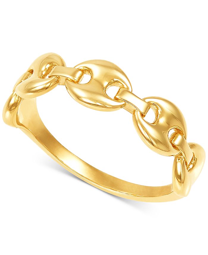 Macy's - Mariner Chain Link Statement Ring in 10k Gold
