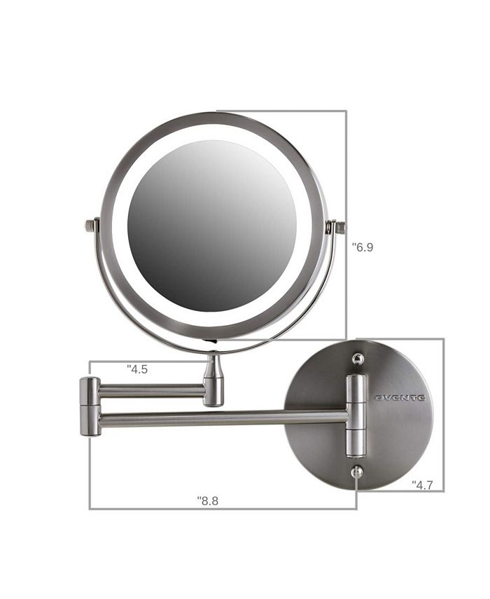 OVENTE Wall Mount LED Lighted Makeup Mirror Macy's