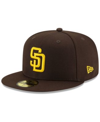 New Era San Diego Padres Authentic Collection 59FIFTY Fitted Cap - Macy's