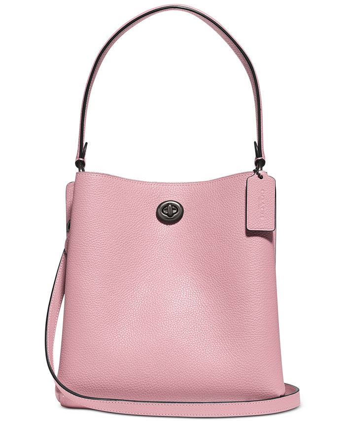 Coach polished pebble shop leather charlie bucket 21
