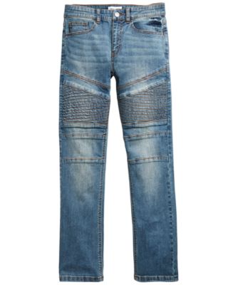 Ring of Fire Big Boys Chase Stretch Moto Jeans, Created for Macy's - Macy's
