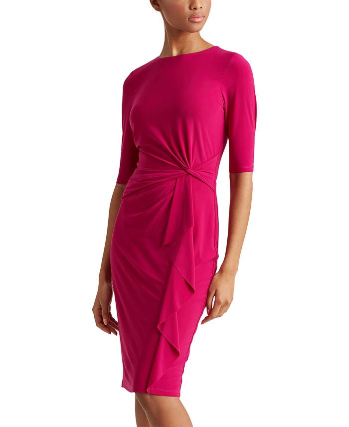 Lauren Ralph Lauren TwistedKnot Jersey Dress Macy's