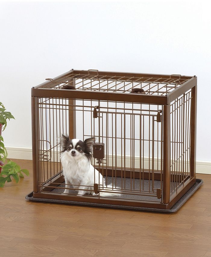 Richell Wooden Pet Crate Small Macy's