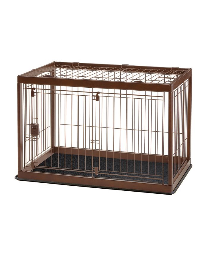 Richell Wooden Pet Crate Medium Macy's