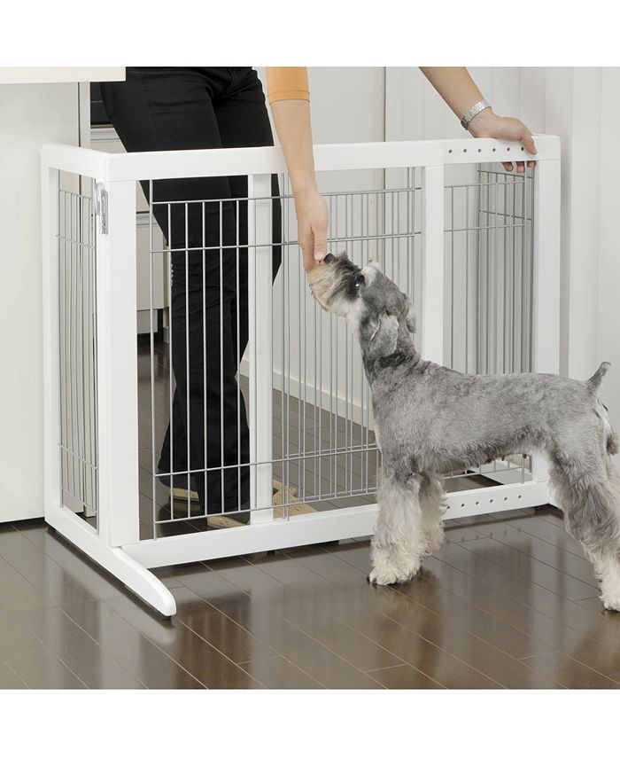 Richell Freestanding Pet Gate HighSmall Macy's