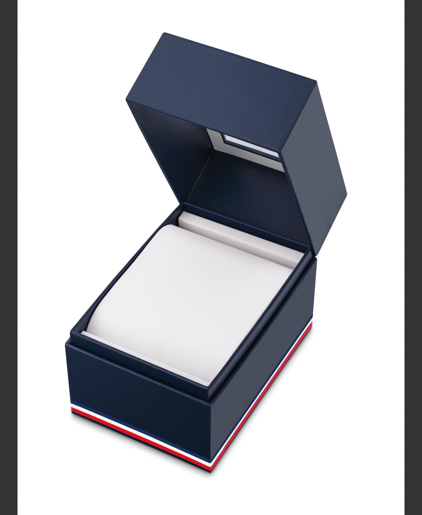 Мужские часы Tommy Hilfiger Black Silicone Strap Watch 44mm — фото 5
