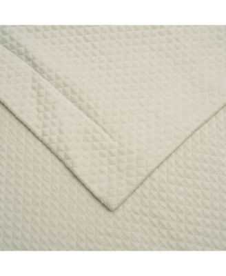 100% Cotton Diamond Solitaire All-Season 2-Piece Coverlet Set, Twin