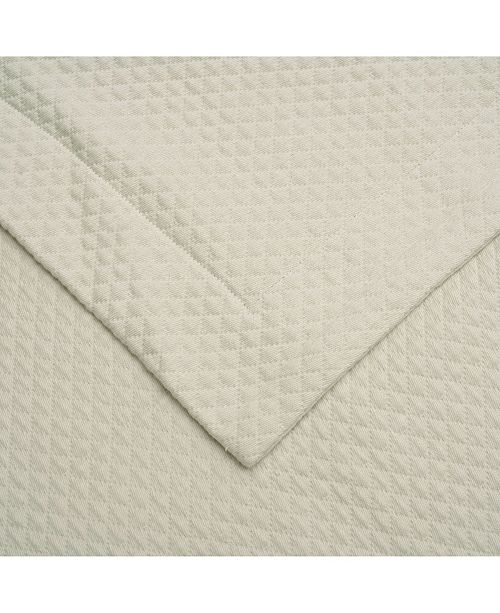 Superior Diamond Pattern Jacquard Matelasse 2 Piece Bedspread Set, Twin & Reviews Quilts