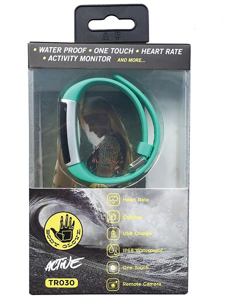 Body Glove Green Rubber Band Activity Tracker And Heart Rate Monitor Watch 19mm Reviews Watches Jewelry Watches Macy S