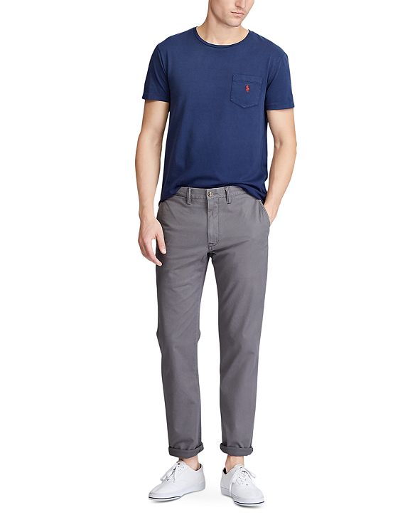 Polo Ralph Lauren Men's Straight-Fit Stretch Chino Pants Tan Size 36X34