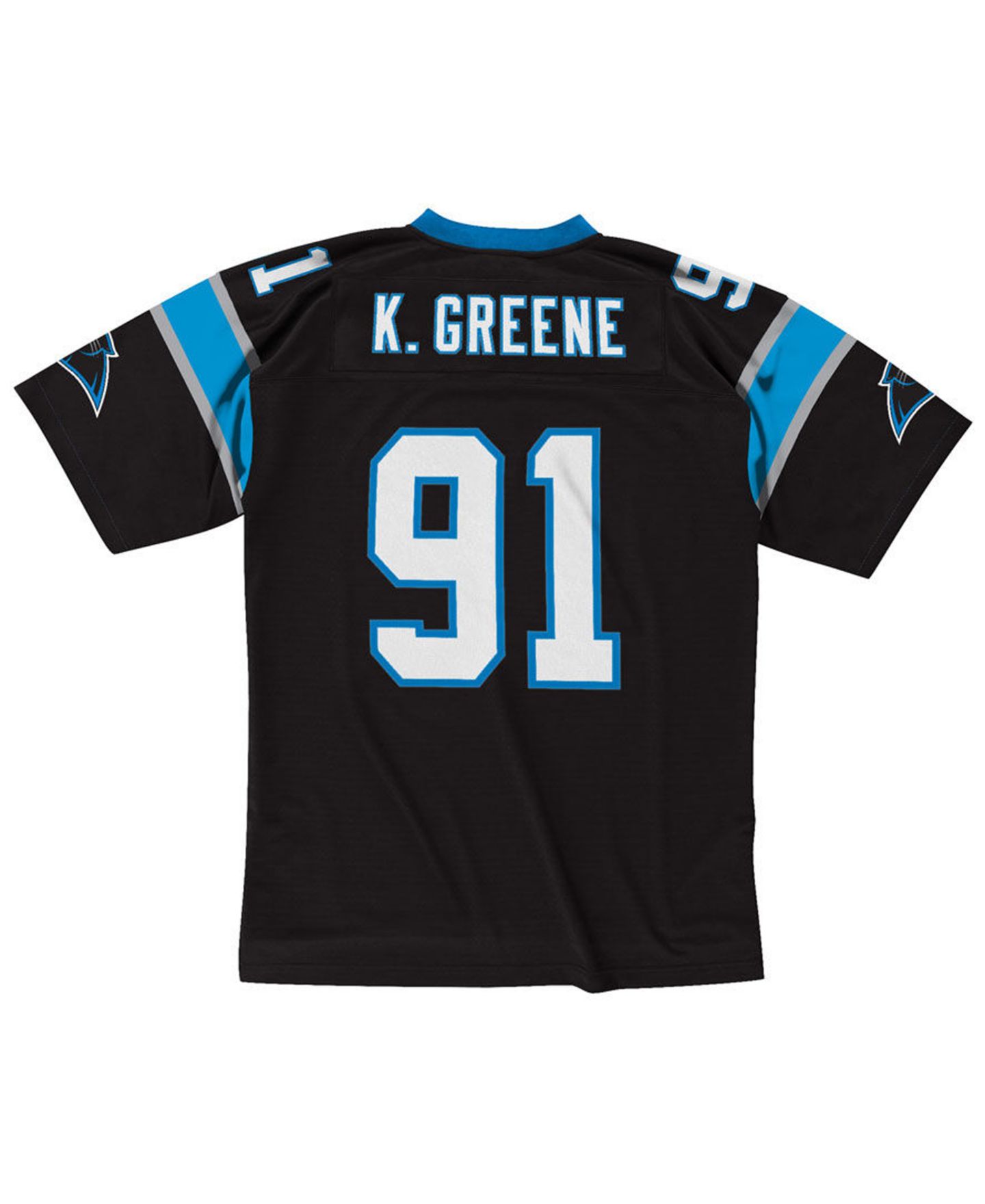 Мужской топ Mitchell & Ness Kevin Greene Carolina Panthers Replica Throwback Jersey — фото 2