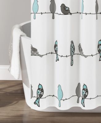 Rowley Birds Shower Curtain, 72" x 72"