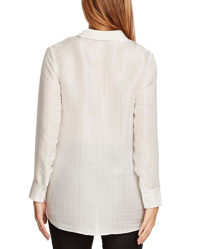 Vince Camuto Iridescent Tunic Blouse - Macy's