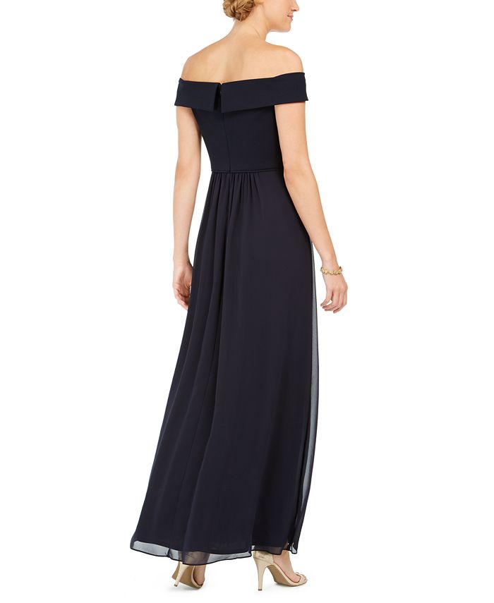 adrianna papell off the shoulder