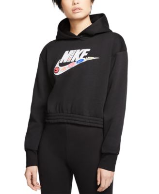 nike patch hoodie