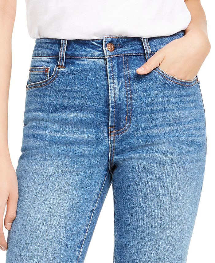 OAT Cropped Straight-Leg Jeans - Macy's