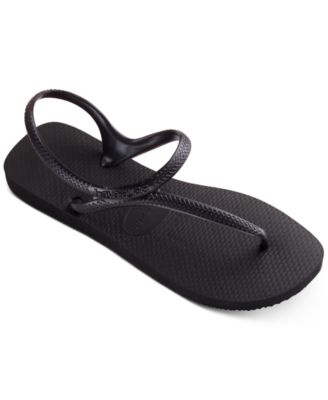 womens black havaianas