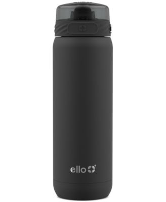 Ello - Vacuum Insulated 22-Oz. Stainless Steel Water Bottle, Straw Cashmere Pink
