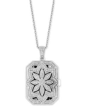 image of Diamond Floral Locket 20