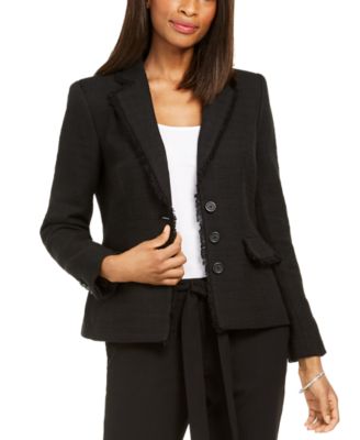 karl lagerfeld paris tweed jacket