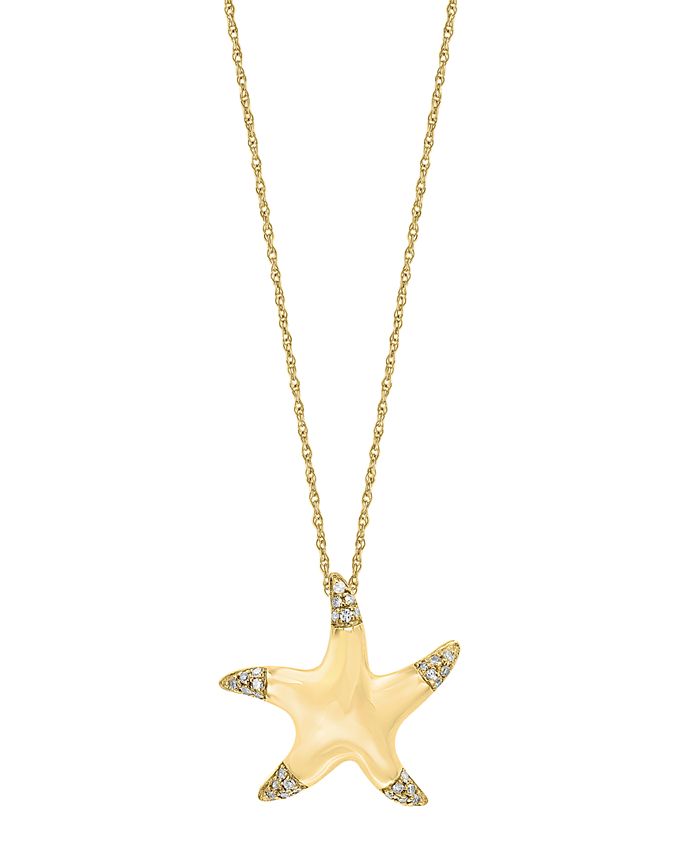 Macys starfish necklace store