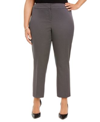 macys plus size dress pants