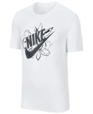 Nike Men's Sportswear Logo Floral T-Shirt - Macy's