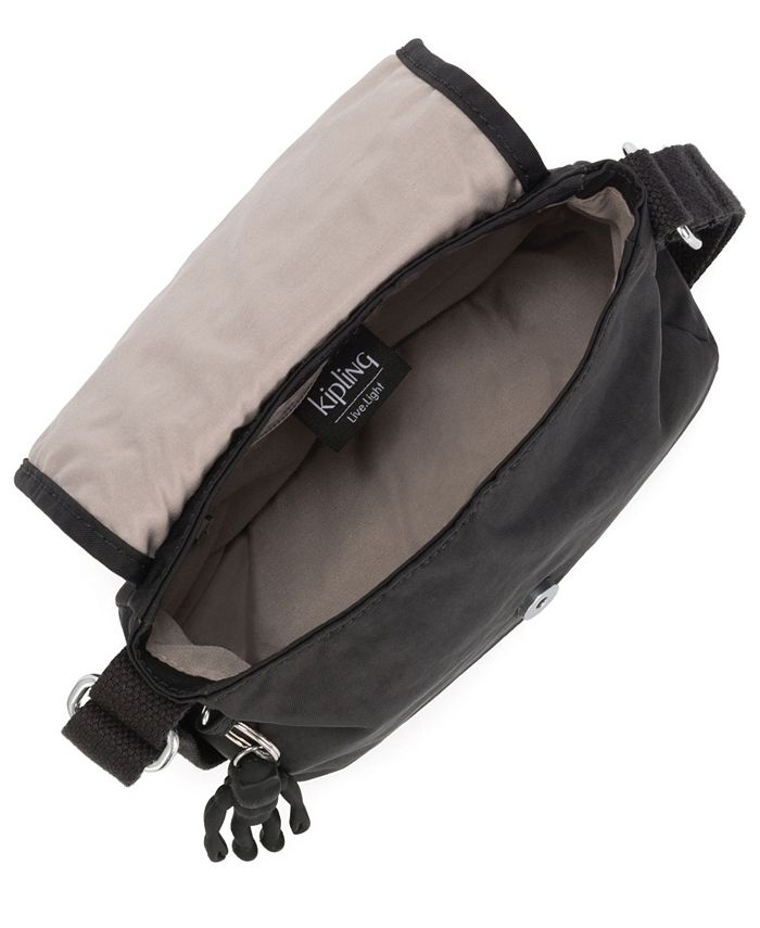 Kipling Dames Sabian Mini Crossbody Tas - Kleine Cross Body Purse Crossbody Tas (pak van 1), Metalen gloed, 7.75L x 5.75H x 3.5D, Sabian Mini Crossbody Tas - Kleine Cross Body Portemonnee