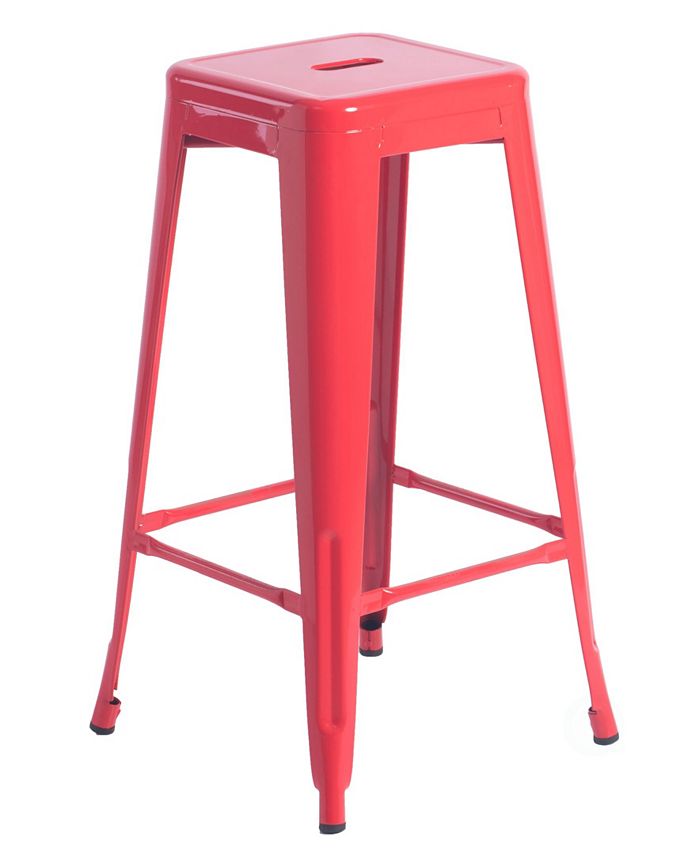 Bold Tones 30" High Industrial Metal Bar Stools Macy's