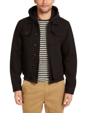 Sun + Stone Men's Dillon Trucker Jacket Created for Macy's
