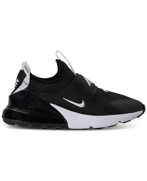 Nike Big Kids Air Max 270 Extreme Slip On Casual Sneakers From