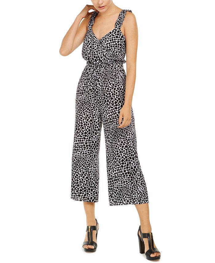 Michael Kors Cropped Jumpsuit Macy s