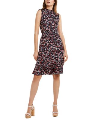 Michael Kors Floral-Print Dress & Reviews - Dresses - Women - Macy's