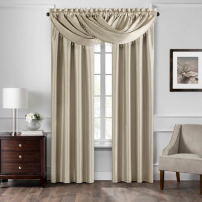 Colette Faux Silk Blackout Window Curtain