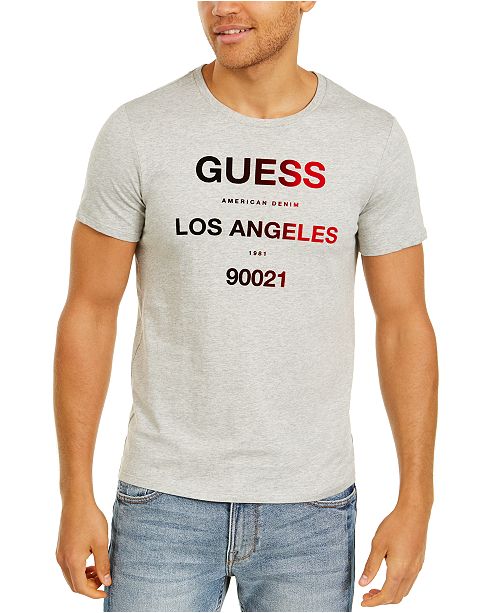 GUESS Men's Los Angeles Graphic T-Shirt & Reviews - T-Shirts - Men - Macy's