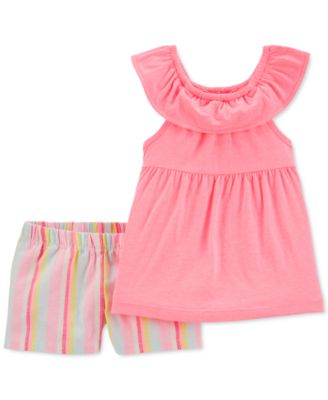 Carter's Kid Girl Striped Shorts