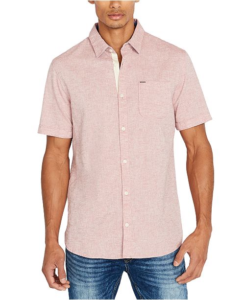 Buffalo David Bitton Men S Slim Fit Chambray Shirt Reviews