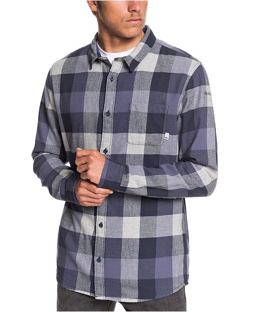  Quiksilver  Men s Motherfly Flannel Reviews Casual 