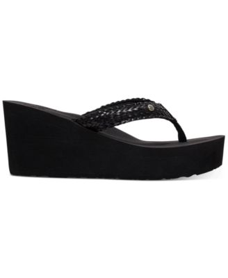 roxy wedge flip flops