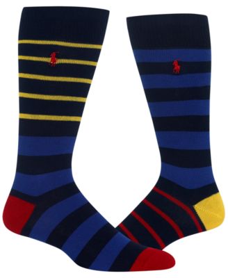 Polo Ralph Lauren - Men's Mismatched Striped Socks