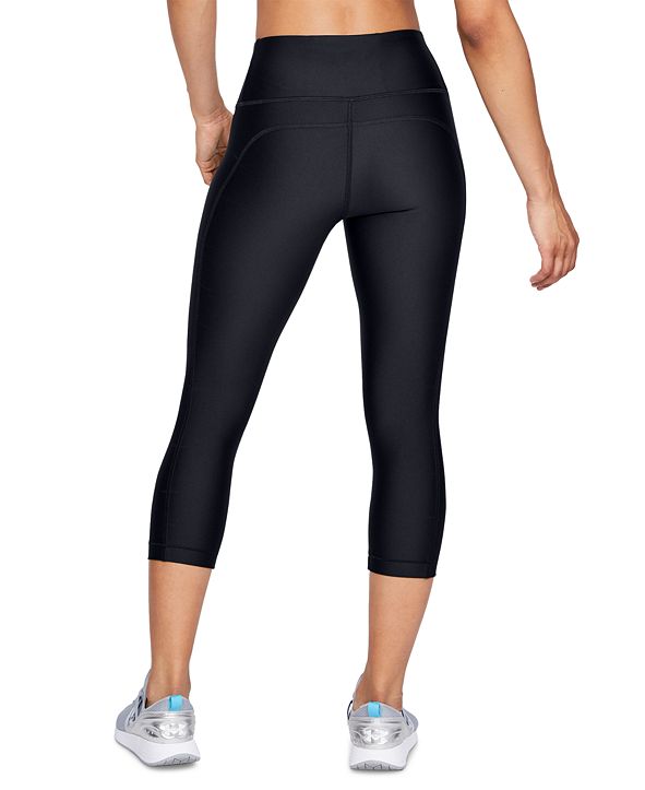 Under Armour Women's HeatGear® HighRise Capri Compression Leggings
