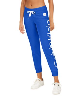 calvin klein logo joggers
