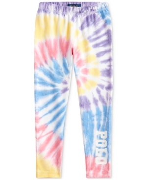 Toddler Girls Tie-dye Stretch Jersey Legging Pants