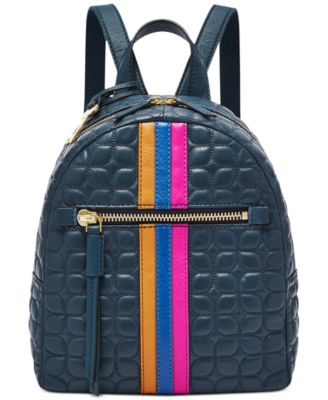 macy's fossil backpack