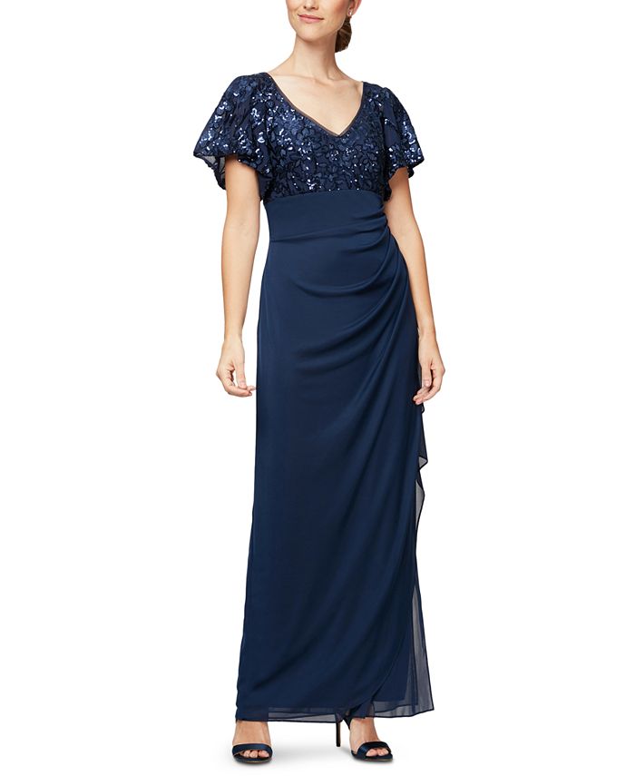 Petite empire shop waist formal dresses