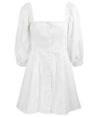 macy's ladies white dresses